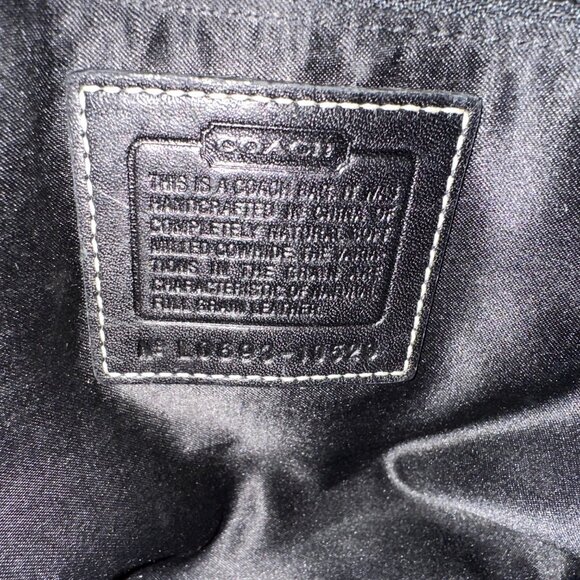 VINTAGE COACH Hampton satchel black PERFECT CONDITION Authentic 10529 - Picture 5 of 10